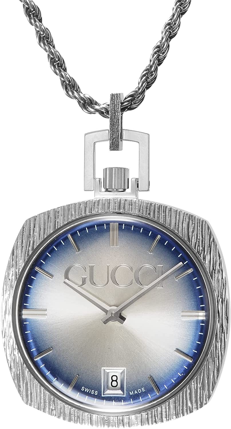 [Gucci] Đồng hồ 152 Mặt dây chuyền YA152402 Nữ Bạc