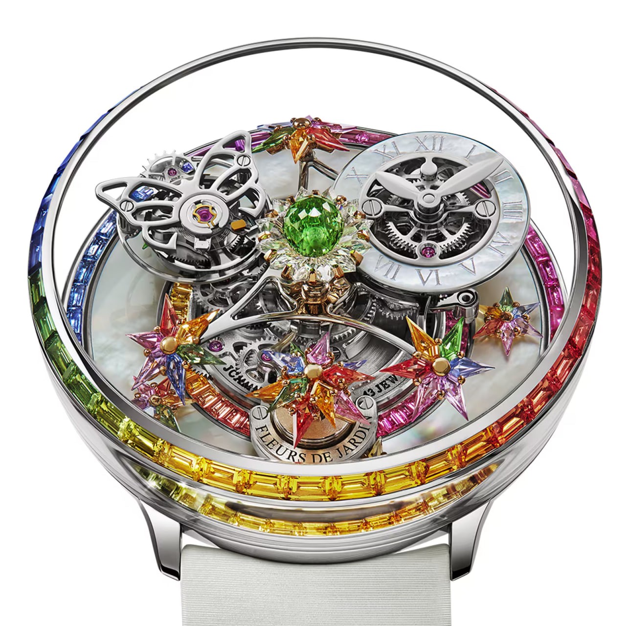 Fleurs de Jardin Vàng trắng cầu vồng AF321.30.BD.AE.BBSAA