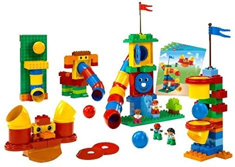 Bộ phòng thí nghiệm hình trụ được thiết kế bởi LEGO Education DUPLO để giải quyết vấn đề và kỹ năng vận động tinh