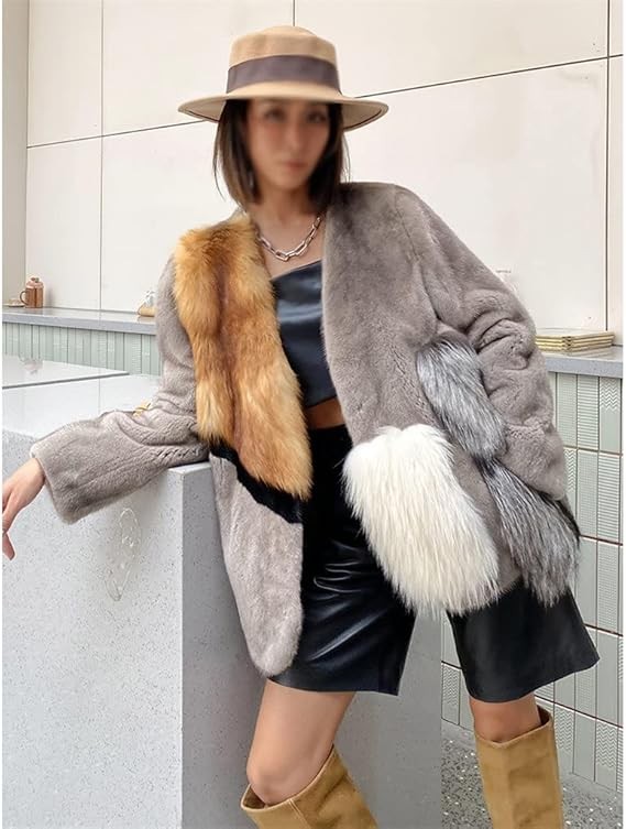 Áo khoác nữ Áo khoác nữ cổ chữ V thời trang trẻ trung cá tính ngắn dòng thời trang trẻ trung