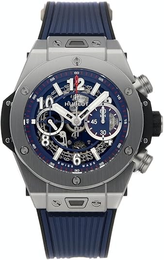 Đồng hồ nam Hublot Big Bang Unico cơ khí (tự động) mặt số xanh 411.NX.5179.RX