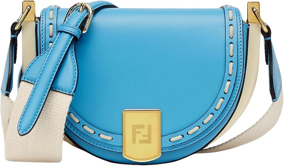Túi đeo chéo da FENDI Moonlight Cyber ​​Blue