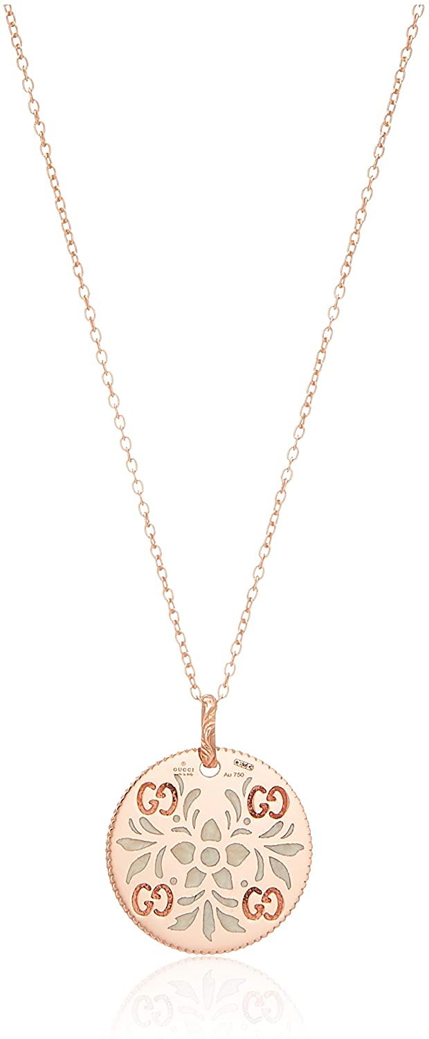 [Gucci] Mặt dây chuyền GG Icon Blooms 460851-J85G0-5774 Nữ