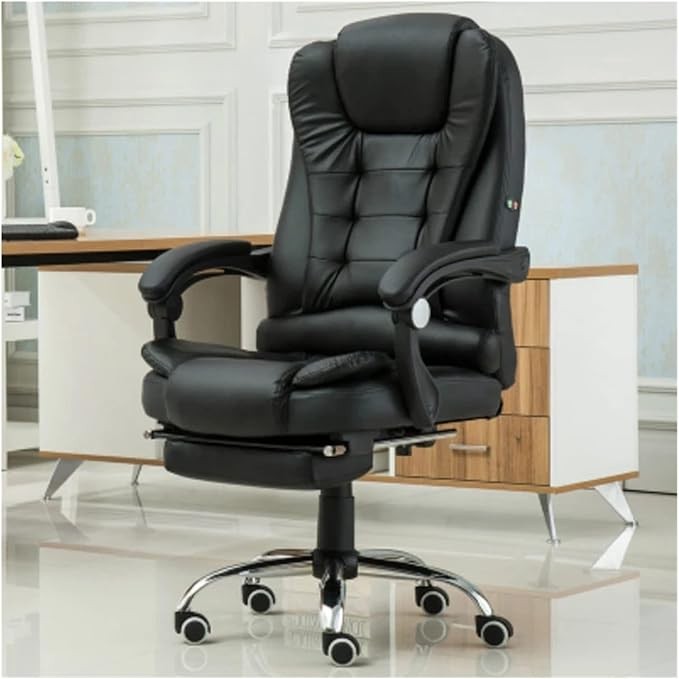 Ghế Chơi Game Massage Da Tổng Hợp Ghế Văn Phòng Nhà Ngả Máy Tính Ghế Chủ Xoay Nâng