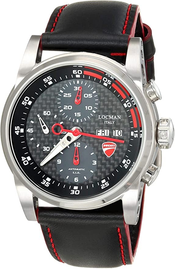 Đồng hồ thạch anh Analog LOCMAN có dây đeo bằng thép không gỉ